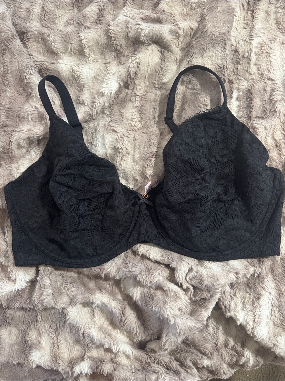 Victoria's Secret Black Lace Underwire Bra